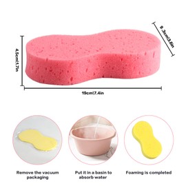 6 Pcs Sponges for Car Cleaning Sponges, Car Wash Sponges Large Sponges, Car Sponges for Washing, Anti Scratch Car Window Cleaning Sponges for Wheels Windscreen Bodywork Car Washing Sponges