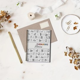 Cleaning Planner, Cleaning Plan Schedule, Cleaning and Organizing Planner, Daily Weekly Monthly Checklist for Home, DIY Schedule & Organizer