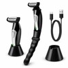 Extendable Back Shaver for Men’s Body Grooming – Detachable Electric
