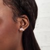 Olivia Burton OBJRBE05 Women's Stud Earrings Rainbow Rose Gold Collection,