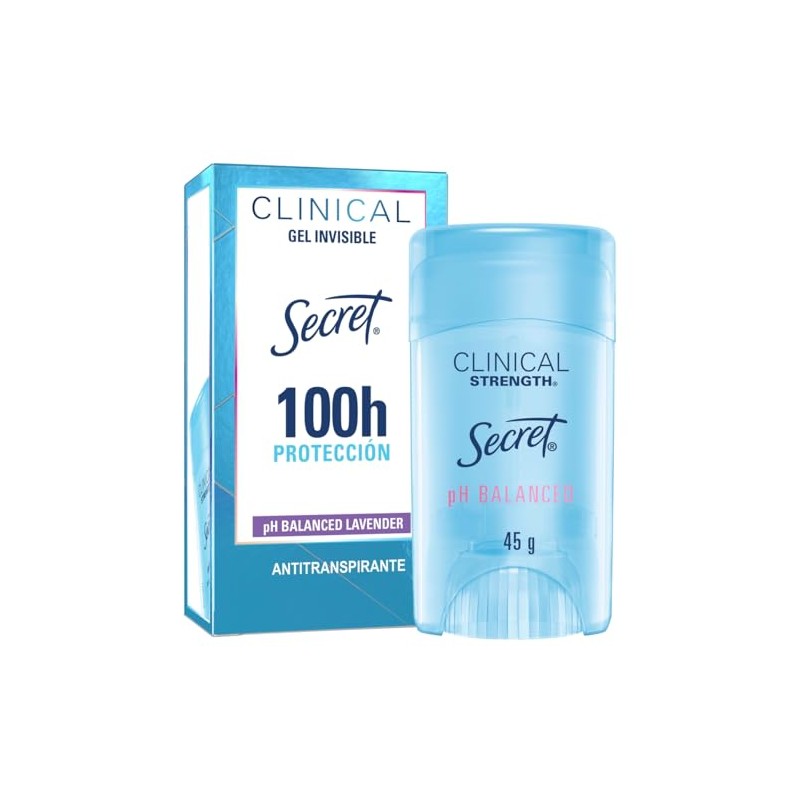 SECRET, Desodorante Mujer, Clinical Strength, Desodorante Clinical, Gel Invisible, PH