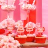 PME Valentines Cupcake Toppers - Retro Valentine (Pack of 24)