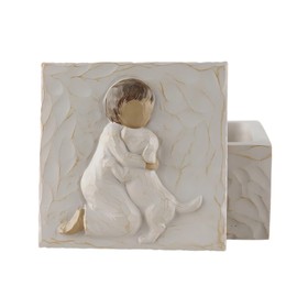 Gueiddi keepsake box, Friendship decorative boxes for Special Friend, Hand Painted Pet small Keepsake box,memory keepsake box for Dogs, Cats (Keepsake box for Dog)