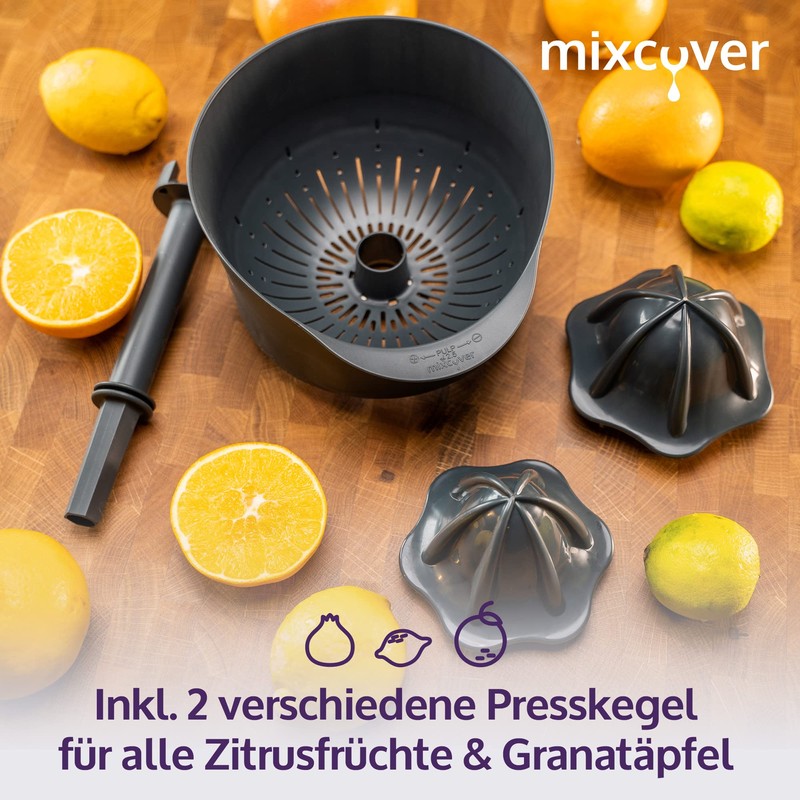 mixcover Improved juicer/citrus juicer for Thermomix TM6 and TM5, juicer