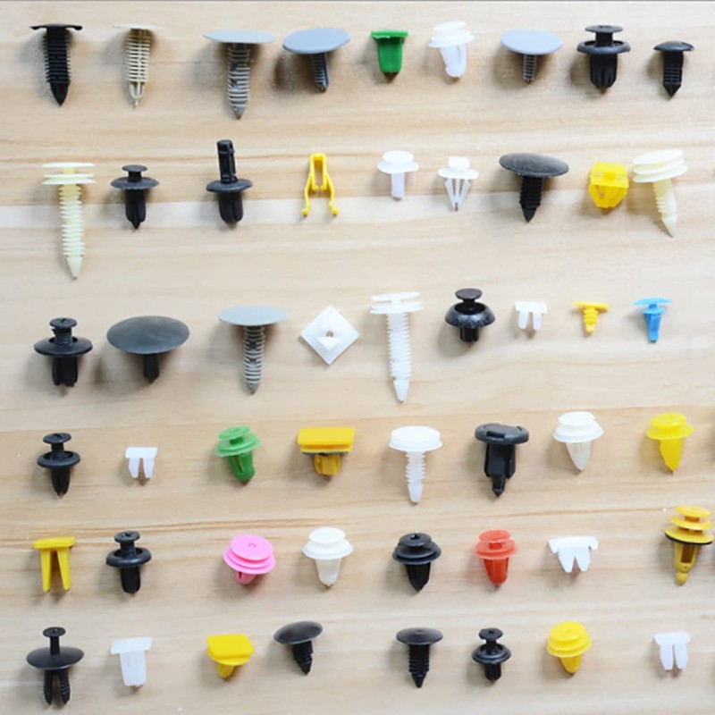 ANCLLO 200 Pieces Door Panel Clips Bumper Lock Assorted Fixing