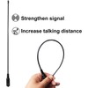 TIDRADIO TD-771 Antenna (2 Pack) VHF/UHF, Walkie Talkie Antenna 144/430Mhz
