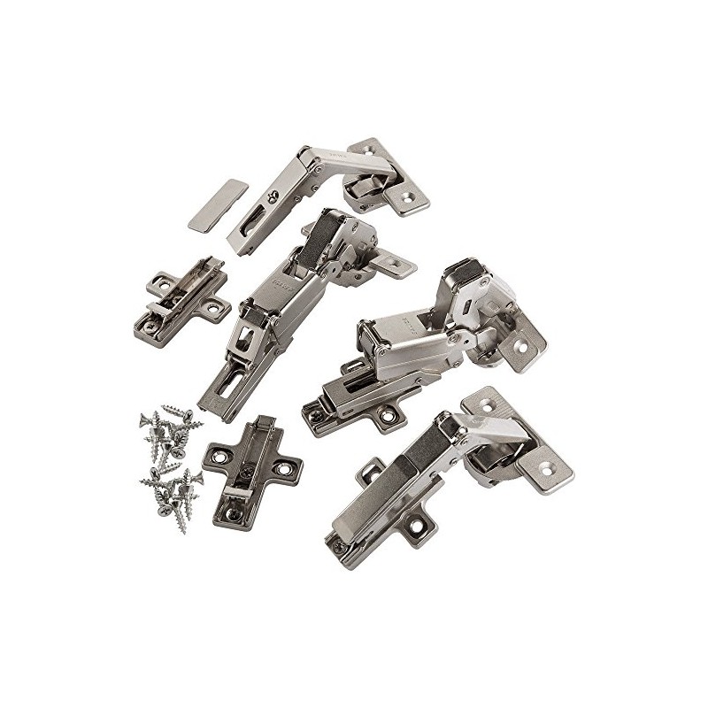 Salice® Frameless Pie-Corner Cabinet Hinge Kit