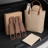 2-in-1 Car Headrest Hook for Bags – Compact Seat-Back Organizer