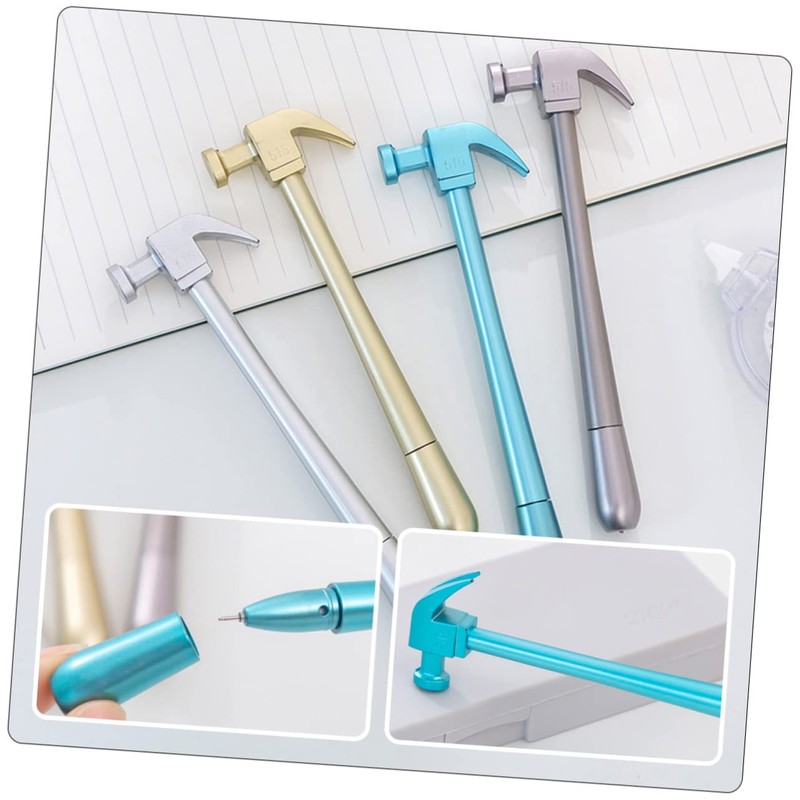 SEWACC 8pcs Hammer Shaped Student Sign Pens Comfortable Grip Smooth