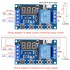 2Pcs DC 6-30V Timer Relay Programmable Delay Relay Module Cycle