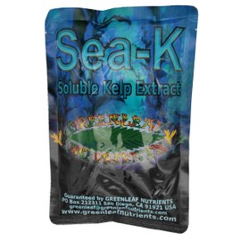 Organic Sea-K for Plants Seaweed and Kelp Fertilizer Supplement Concentrated Extract Powder Nutrient