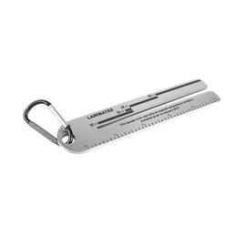 Tiardey 1 PCS Shingle Gauges High Hardness Pitch Gauge Roofing With Carabiner Shingle Gauge Measuring Tool