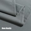 BONZER Extra Wide Waterproof Outdoor Curtains for Patio Heavy Privacy