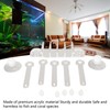 Aquarium Coral Rack 5 Claw Tree Shape Clear Acrylic Fish