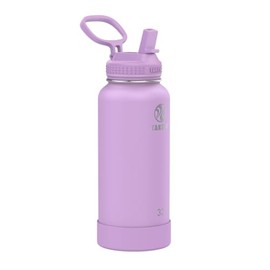 Cocosmile Robot - Botella de agua térmica de acero inoxidable con aislamiento al aspiradora (16.9 onzas), duradera y a prueba de fugas, fácil de abrir