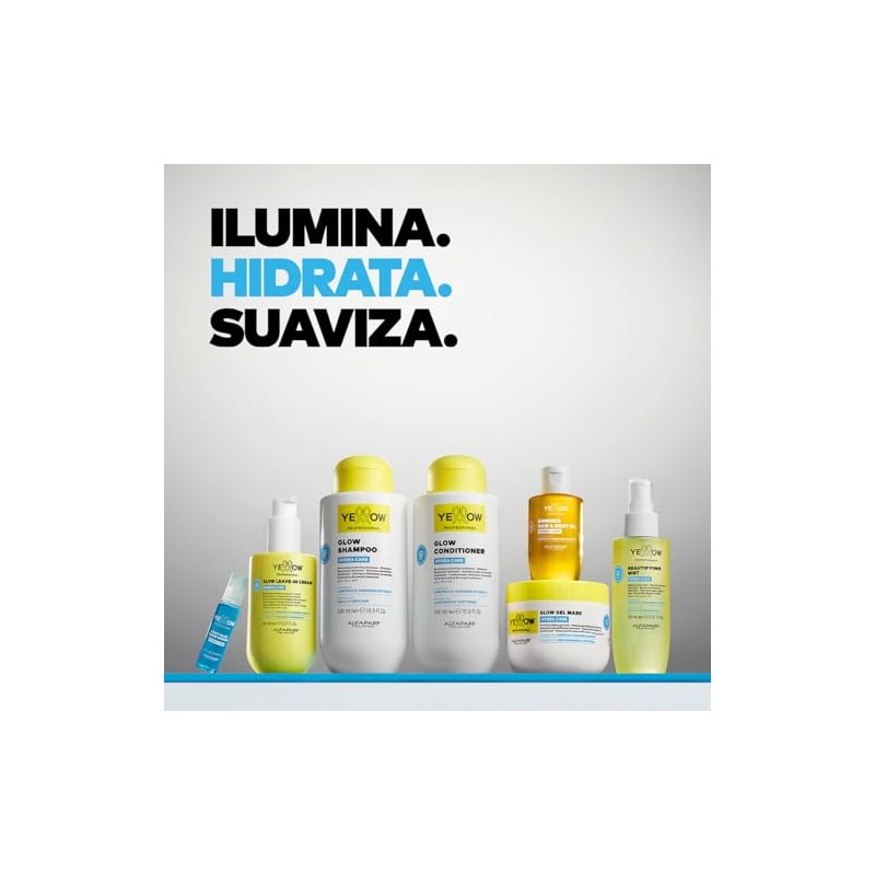 "YELLOW PROFESSIONAL HYDRA CARE GLOW CONDITIONER 500 ml Acondicionador iluminador