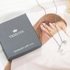 Vrsilver Gifts for Girls Jewelry - Initial Necklace for Girls