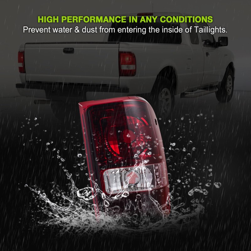 Tail Light Fit for Ford Ranger 2001-2011 w/o STX Model
