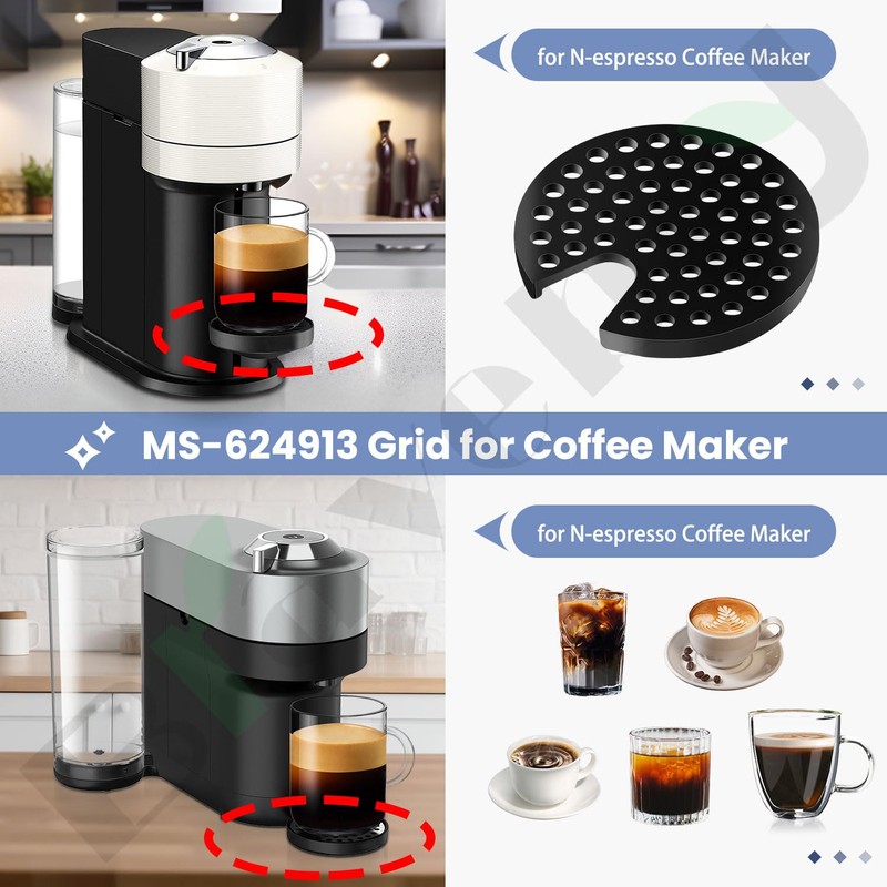 MS-624913 Grid for Coffee Maker Compatible With Ex presso Grinder