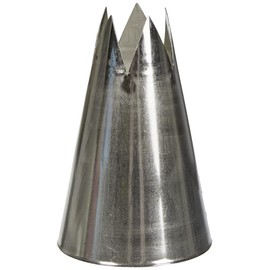 Decora 0263483 TÜLLE F5 IM BLISTERPACK, 18/8 Stainless Steel, Silber/Schwarz