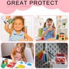 CUBACO 300PCS Yoto Card Holder Self Adhesive Tabs with 15
