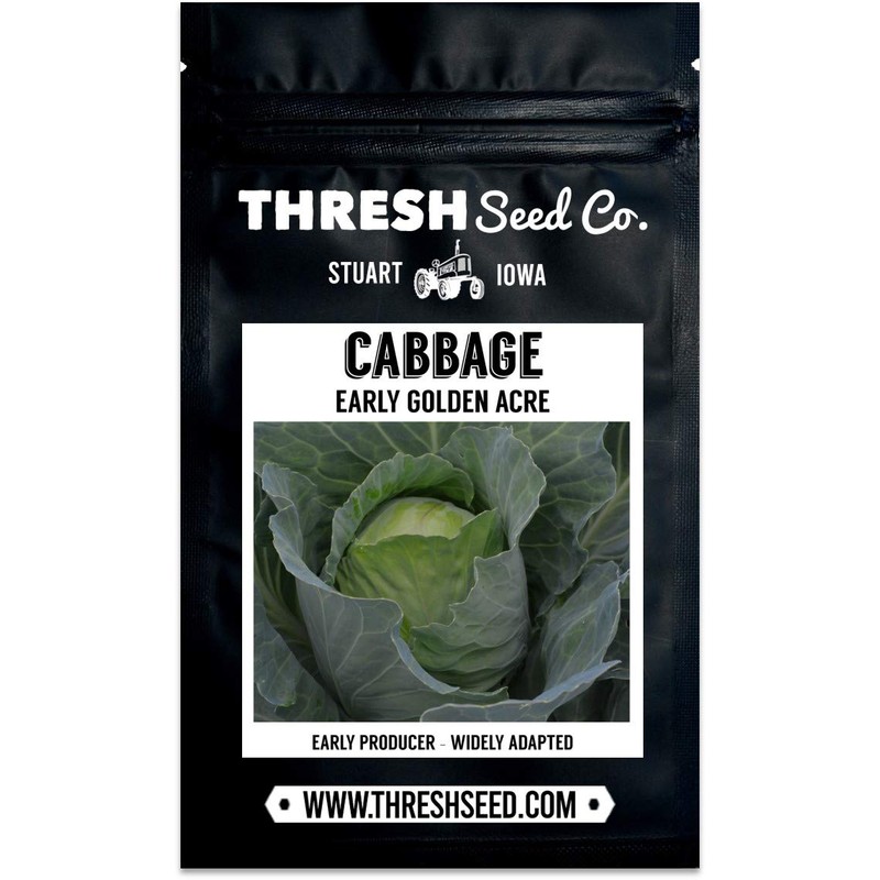 Early Golden Acre Cabbage - 100 Seeds