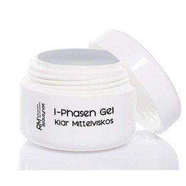 50ml 1-Phasen UV-Gel All-in-One 3-in-1 Allround Nagel Gel Klar Mittelviskos (1er Pack)