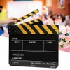 Acrylic 30x25cm Clapperboard Director Movie Clappers Film and Television Photography