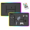 TINLOK Gaming Pegboard Organizer for RGB Light,Peg Board Wall for