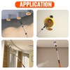 LAANPOLE 20FT Reach Light Bulb Changer for High Ceilings, Light