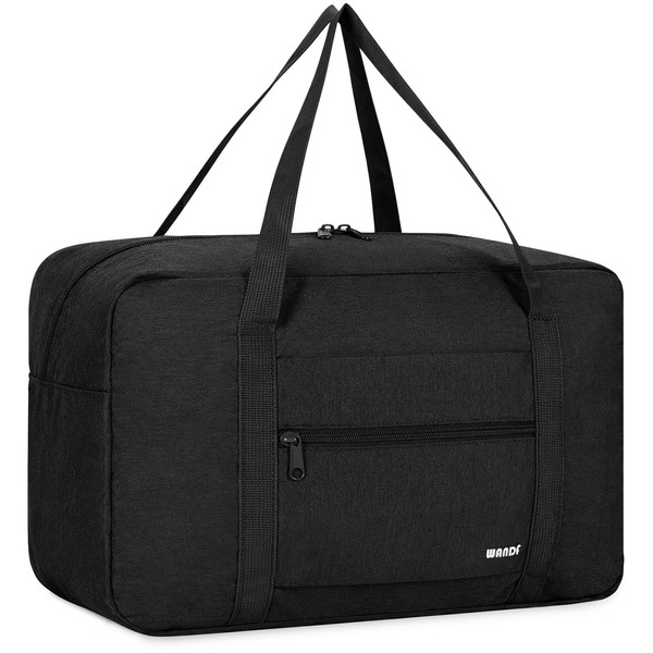 WANDF Small Cabin Bag 40x20x25 for Ryanair Airlines Foldable Underseat