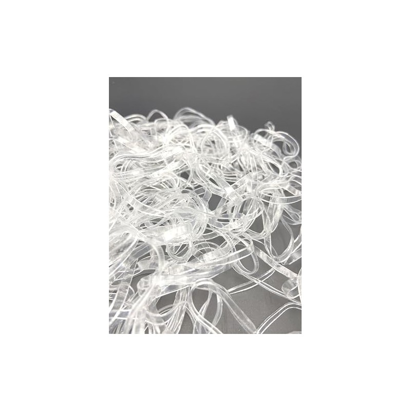 Progom - Clear Rubber Bands 50mm x 3mm Material TPU