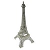 Allgala 6" Eiffel Tower Statue Decor Alloy Metal, Silver