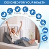 Ahpmeoa 5Pcs Orthopedic Bed Wedge Pillow Set for After Surgery,