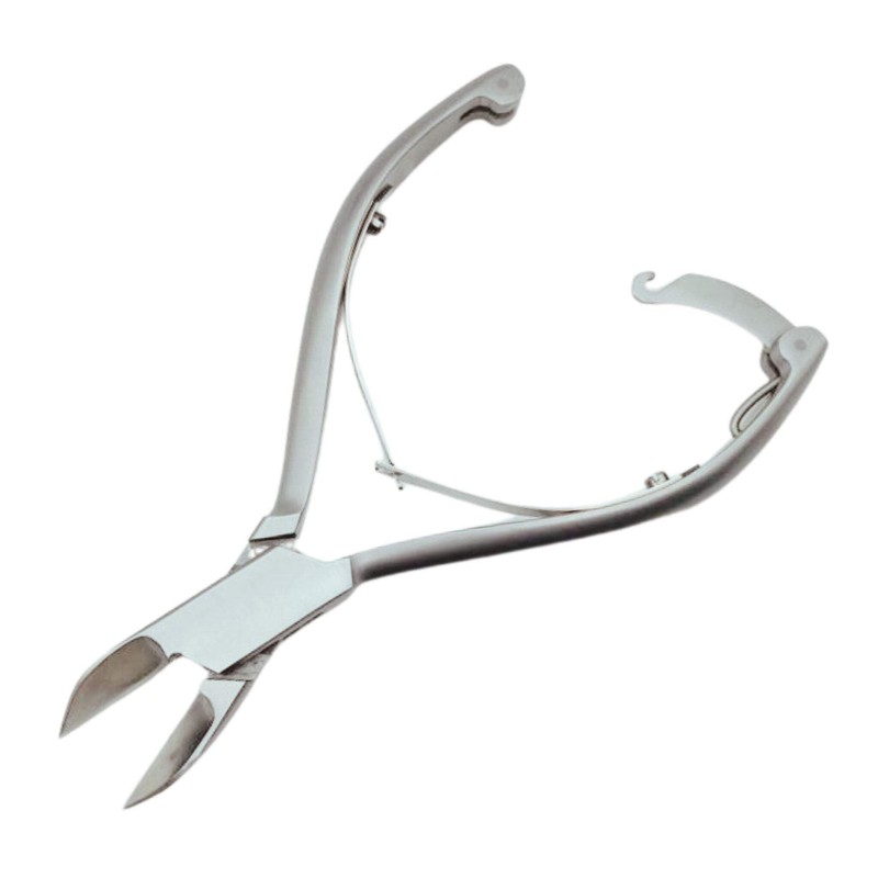 Precision Cut Chiropodist Toenail Clippers - Heavy-Duty Concaved Blades for
