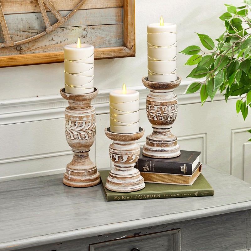 Da by Flameless Candle with Recessed Fairy Lamp, Dynamic Flame