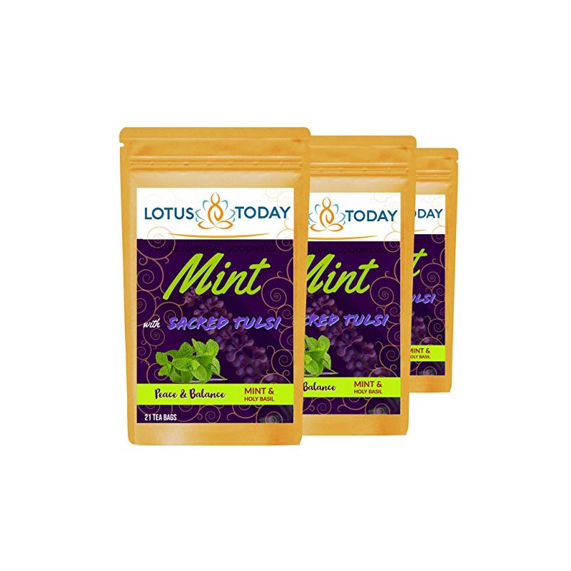 Tulsi Tea Sacred Holy Basil Tea , Sleepy Relax Herbal