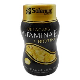Vitamina E Con Biotina 120 Cápsulas