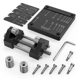 Precise Chisel Sharpening Jig Kit, Honing Guide System for Woodworking Chisels and Planes (5/32" to 3"), Chisel Honing Guide with Adjustable Angle Fixture and Angle Gauge