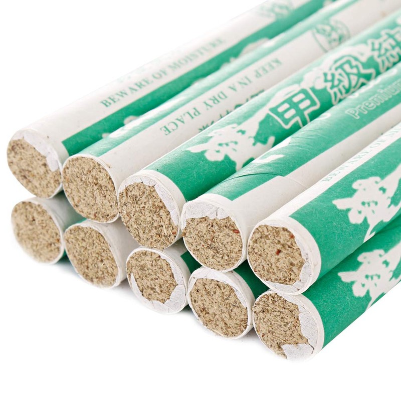Resulzon 10 Rolls Mugwort Rolls Pure Moxa Rolls for Mild