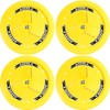 Dirt Defender Vented Wheel Covers Yellow 4 Pack