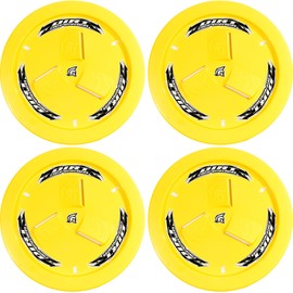 Dirt Defender Vented Wheel Covers Yellow 4 Pack
