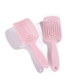 Cepillo Desenredante, Con Ventilación Para Cabello Seco Y Húmedo, Para Mujeres Y Hombres, Cerdas De Nailon Ultrasuaves, Cepillo Curvo De Paleta Cómoda, Peine De Uso Diario Para Todo Tipo De Ca
