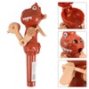 TOYANDONA Dinosaur Shaped Lollipop Holder, Creative Robot Toy for Kids,