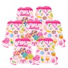 12 Pcs Lollipop Drawstring Non Woven Bag Pink Drawstring Backpack