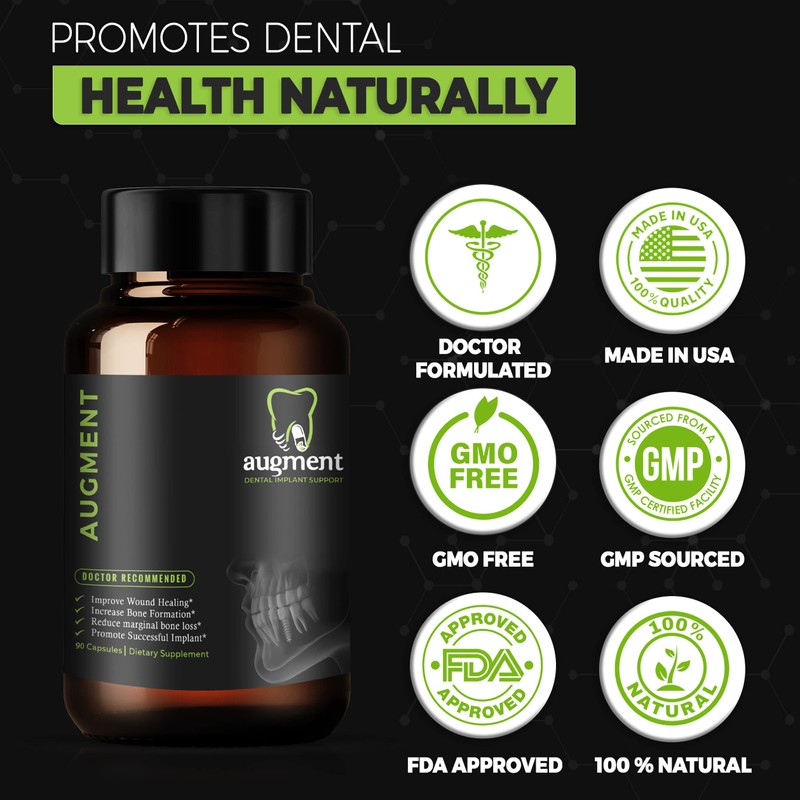 Augment Nutrition Dental Implant Support Supplement - Support Bone Formation