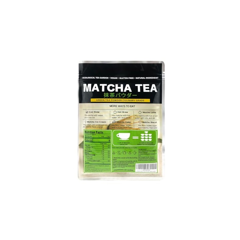 TIAN HU SHAN Culinary Grade Matcha Green Tea Powder 100g