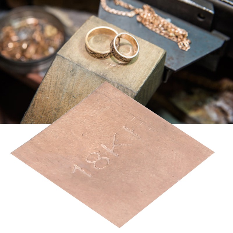 18K Rose Gold Solder Plate Jewelry Welding Soldering Plate Jewelry
