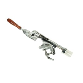 A-to-Z Supply SLDWO001 Wine Bottle Opener, Table-Mount, Lever-Action, Aluminum