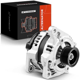 A-Premium Alternator Compatible with Dodge Avenger 2008-2010 & Chrysler Sebring 2007-2010, 3.5L, 140A 12V 6-Groove Pulley Clockwise